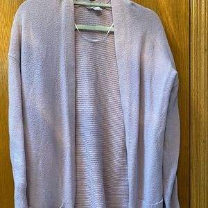 Loft outlet light pink cardigan, super soft and wearable with everything